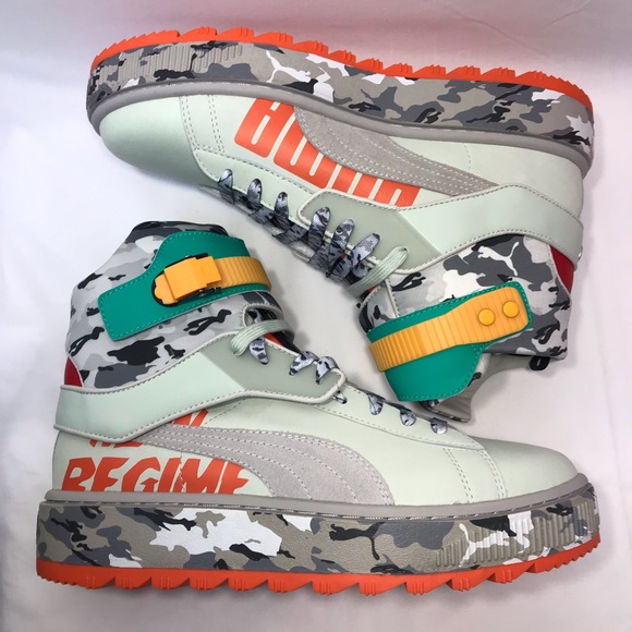 PUMA x Atelier New Regime Ren Boot Camo Shoes RARE - Picture 2 of 8